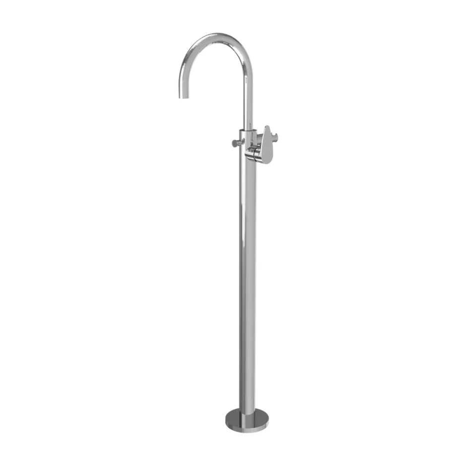 JAQUQR EXPOSED PARTS OF FLOOR MOUNTED SINGLE LEVER BATH MIXER VGP-CHR-81121K